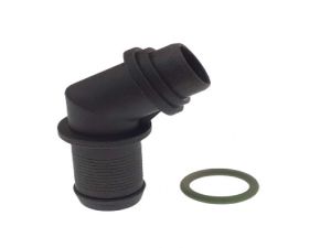 Water / gas elbow for AC R01 - Ø16 reducer