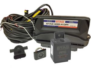  Elektronika AC STAG 400.4 DPI 4 cyl. model B2 + konwerter...