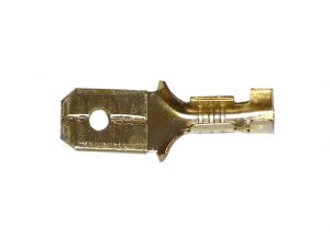 A2,5 connector male 6.3 mm