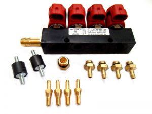 Listwa wtryskowa Valtek Type 30 / 3 Ohm / 4 cyl.