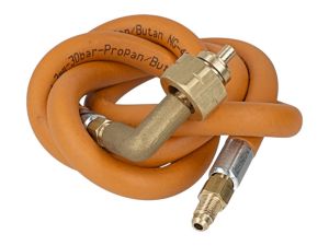 Forklift Gas Hose M10 / 11kg, 90° Angled, Length: 1.2 m