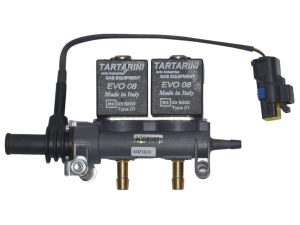 Wtryskiwacz 2 cyl Tartarini EVO08 / czarna