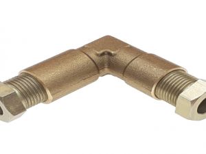 Connector for copper wire d-8 / d-8, angled 90º