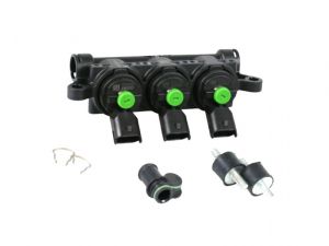 Injection rail Landi Renzo Girs 12 - (S - green) 3 cyl.