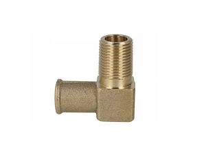 Water bend Impco R 3/8 - 74420 brass