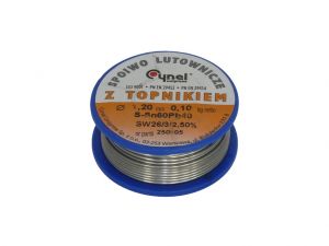 TIN 1,5 SOLDERING BINDER WITH CINEL FLUX 0.1 kg