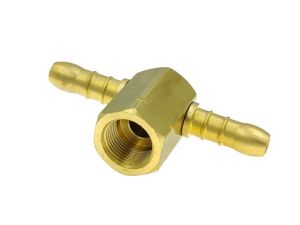 Distributor, tourist cylinder tee - G 3/8 ”L / 2 x Ø9