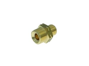 Nypel – zew G 3/8″ Lewy / zew G 1/4″ Lewy – L=26,5