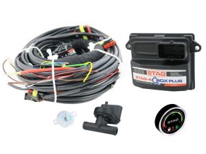  Elektronika STAG-4 QBOX Plus  + LED 600 do silników 3-4...