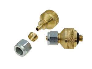 FARO 180° Adapter – External Thread M10 < PCV Ø8