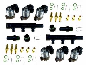 Listwa wtryskowa AC W031 BFC - 2x3 cyl. (rozdzielaczem)