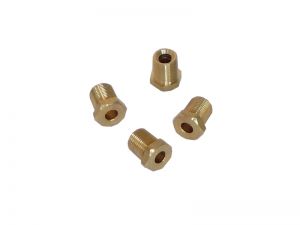 Male compression nut-brass M12/6