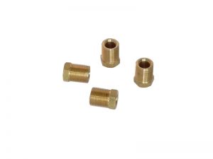 Male compression nut-brass M14/8