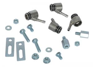 'Quick fit' gas feed, 4 cyl KIT, Bosch injector