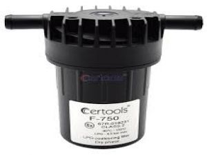 CERTOOLS F-750 12/12 filter (glass fiber)