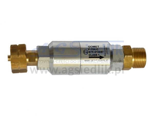 Filtr wysokiego ciśnienia LPG W 21,8 L - F-704B-AL