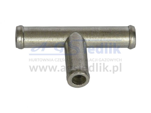 Trójnik woda aluminium Ø 11/11/11