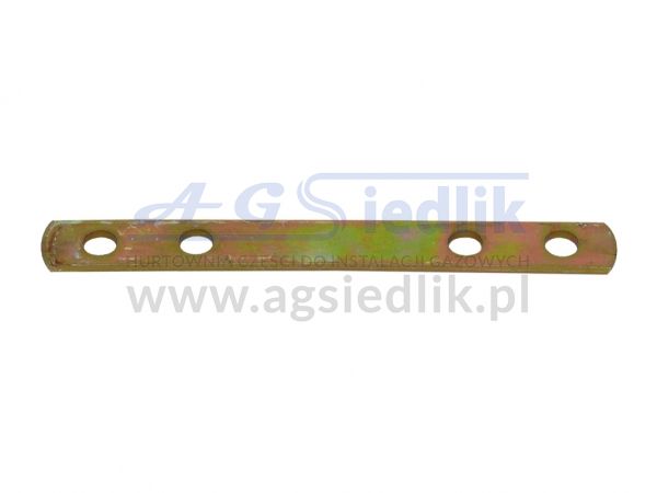 Sheet metal badge holder strips 110x12x2 GZ-348