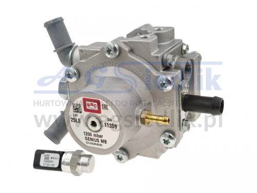 BRC Genius MB 1200 regulator + temperature sensor, up to 136 HP.