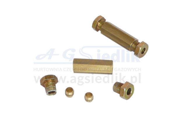 Straight coupling, equal 6/6