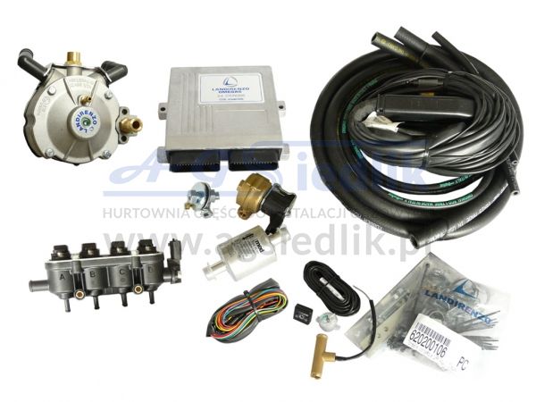 Landi Renzo kit 4 cyl injector LI02 strain RG1 4 cyl black OMEGAS