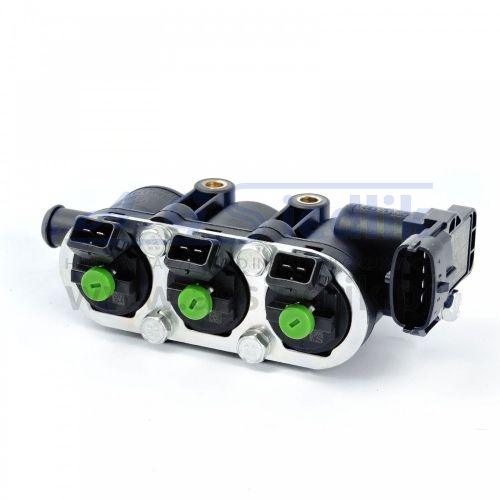 Listwa wtryskowa MED OMEGAS zielony 3 cyl Landi Renzo mapsensor Bosch