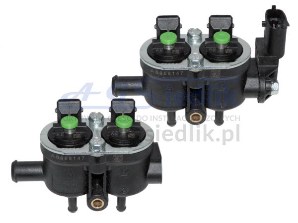  Listwa wtryskowa MED OMEGAS zielony 4 cyl BOXER 2x2 cyl...