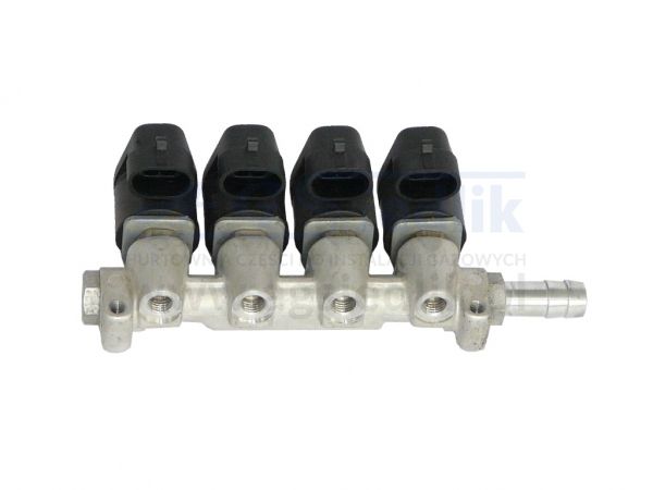 Listwa wtryskowa RAIL IG1 APACHE 4 cyl 3 Ohm wtryskiwacz