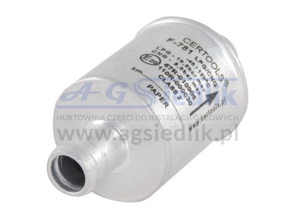 Certools filtr fazy lotnej F781 16/16 jednorazowy paper LPG / CNG
