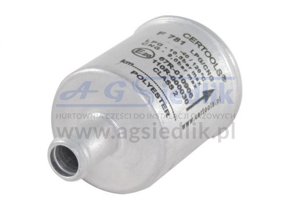Certools filtr fazy lotnej F781 14/14 jednorazowy polyester LPG / CNG
