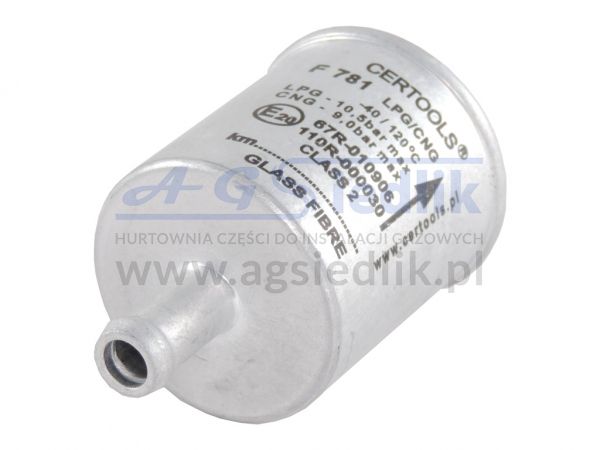Certools filtr fazy lotnej F781 11/11 jednorazowy włókno szklane