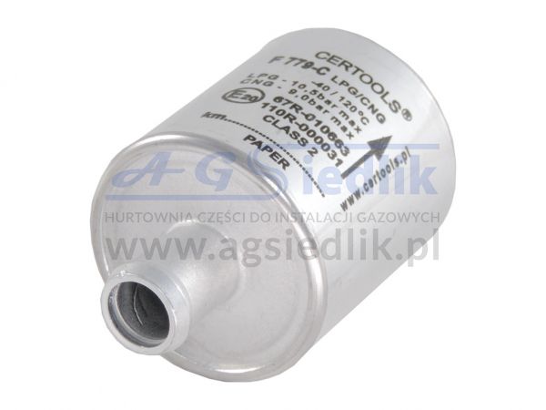 Certools filtr fazy lotnej F779-C 16/11 paper jednorazowy LPG / CNG