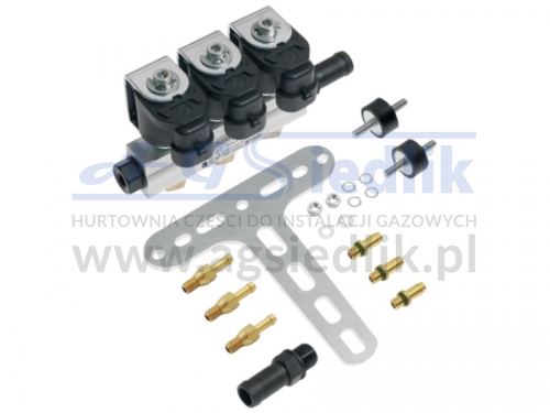 Listwa wtryskowa AC W01 - 3 cyl.