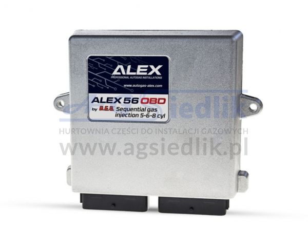 Sterownik, komputer ALEX 56 OBD by AEB 5-6-8 cyl.