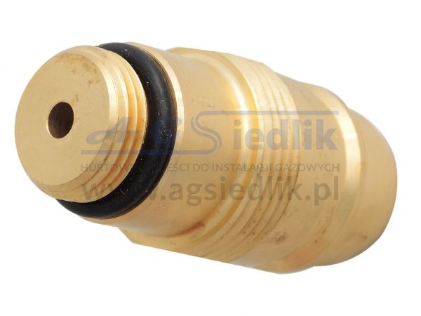Przejście tankowania gazu Hiszpania Portugalia W 21,8 / M 33x2 dł. 64 mm 