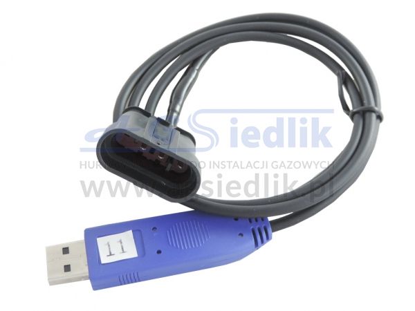 Interfejs LPG CNG typ STEFANELLI / USB kabel nr 11