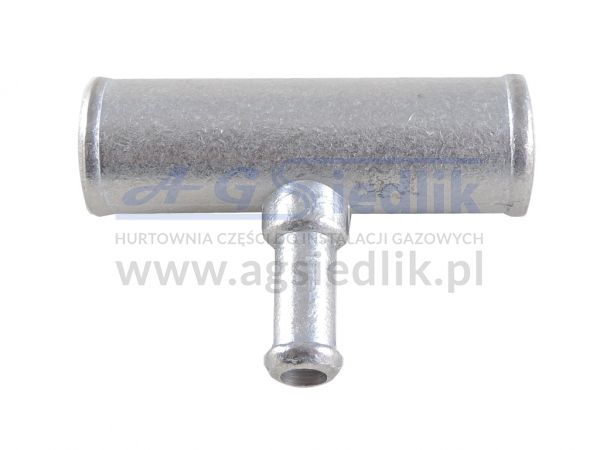Trójnik woda aluminium Ø 19/8/19