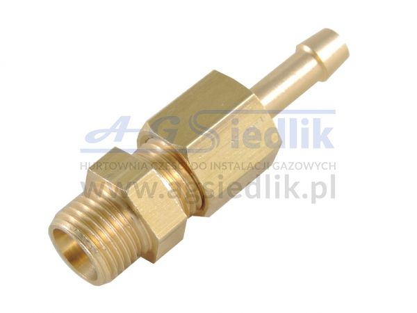 Komplet złączki w kolektor M10x1 / Ø5 / dolot