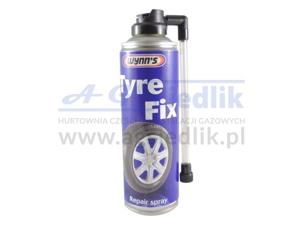 Tyre Fix Wynn's 300ml. preparat do uszczelnień, naprawy opon, koło zapasowe