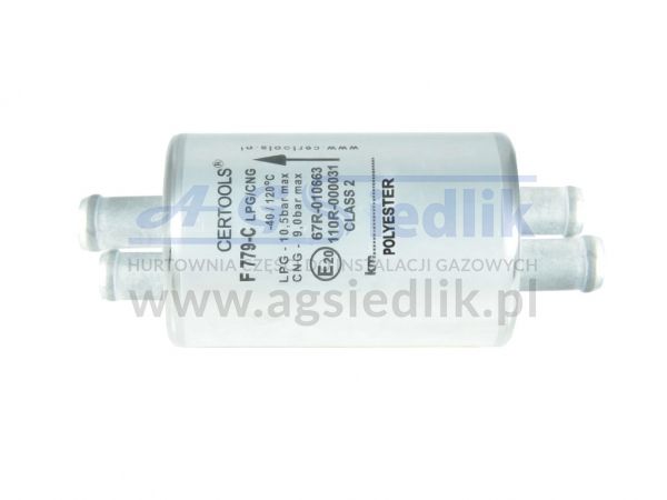Certools filtr fazy lotnej F779-C-d 2x12/2x12 polyester LPG / CNG