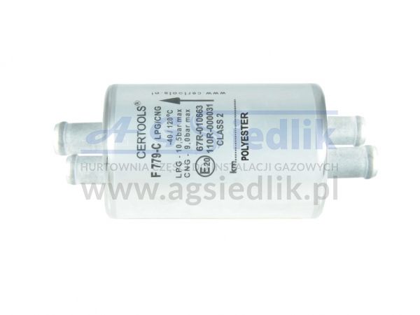 Certools filtr fazy lotnej F779-C-d 2x11/2x11 polyester LPG / CNG