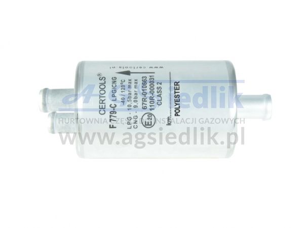 Certools filtr fazy lotnej F779-C-d 11/2x11 polyester LPG / CNG