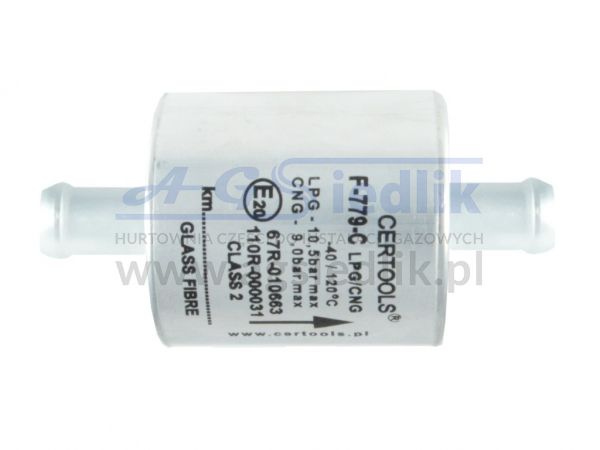 Certools filtr fazy lotnej F779-C 14/14 glass fibre LPG / CNG