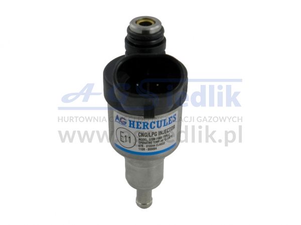 Wtryskiwacz Hercules 1 cyl GISM-i1000 typ C do szyny CNG LPG