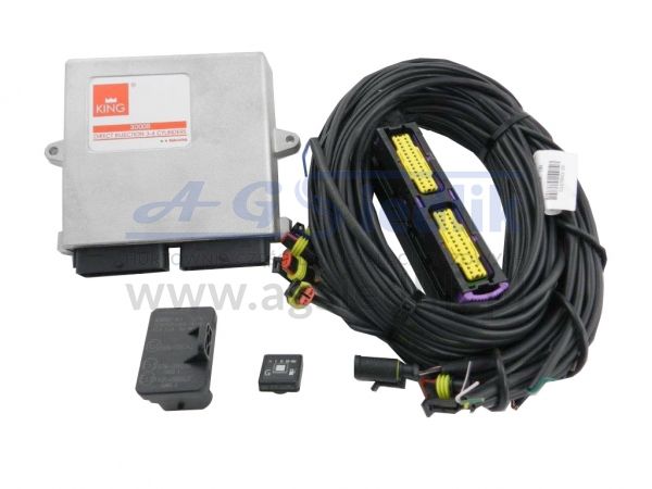 Zestaw elektroniki KING 3000B 3-4 cyl AEB / Wtrysk bezpośredni
