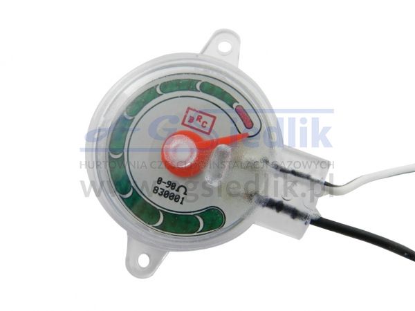 Szkiełko pełnego wskazania poziomu gazu BRC 130 0-90 MV Europa