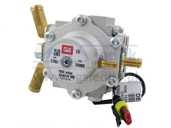 BRC GENIUS MB 1500 reduktor + czujnikiem temperatury DE802070