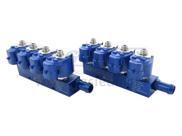 HERCULES BLUE injection rail 2x 4 cyl.