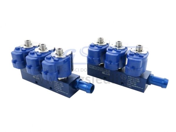 HERCULES BLUE injection rail 2x 3 cyl.