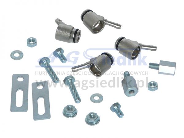 Dysze montażowe BOSCH zamiast wiercenia kolektora Ø14 / Ø6 – 1 oring / 4 cyl.